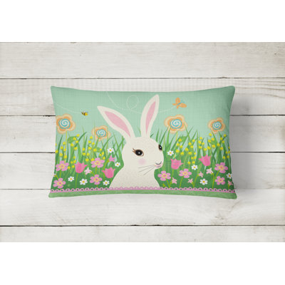 Easter Outdoor Throw Pillow