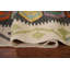 Tapis géométrique en laine Kilim 7 x 7