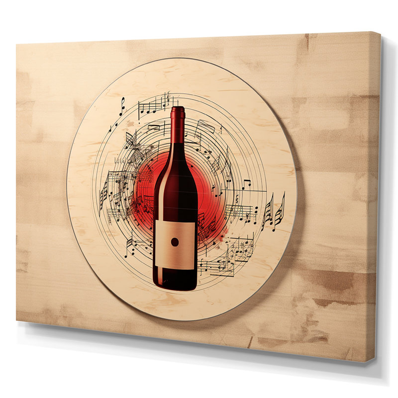 Vinyle vinyle I sur impression sur toile, H 16 po x l 32 po x P 1 po, Toile tendue