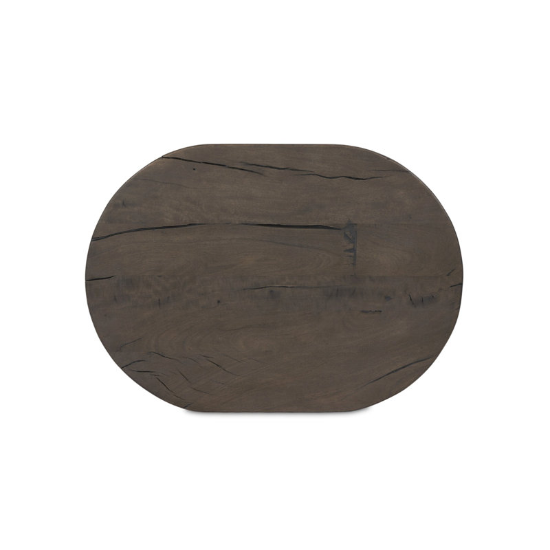 Charnes End Table, Antique Belgium Bleach