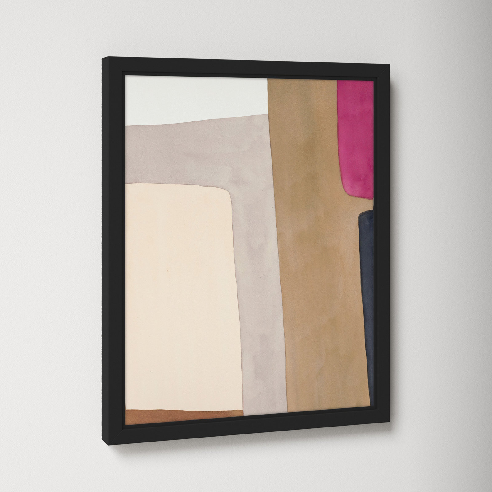 A Highlight Of Fuchsia by Julia Balfour, Black Framed Paper, 20" H x 16" W x 1.25" D