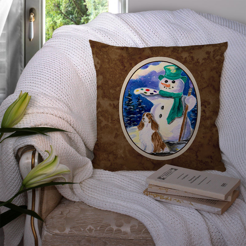 Outdoor Reversible Throw Pillow