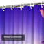 Rideau de douche mauve avec 12 crochets-1261813915