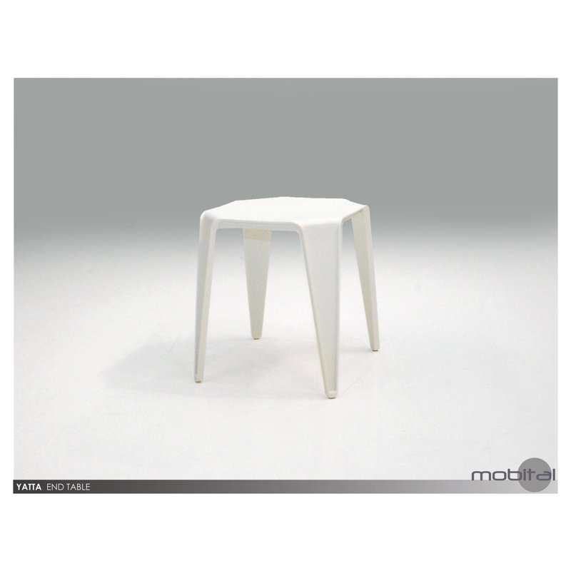 Table de bout Yatta, Blanc