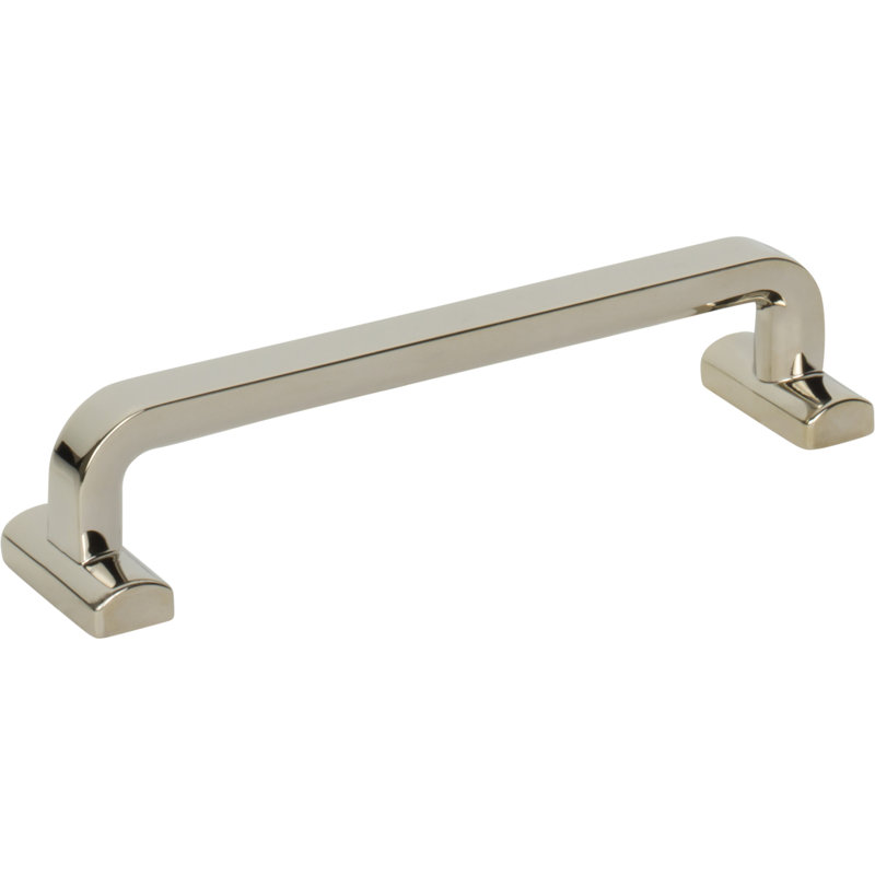 Harrison Bar Pull, Polished Nickel, 5 1/16" Center to Center