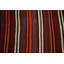 Tapis rayé en laine 5 x 5