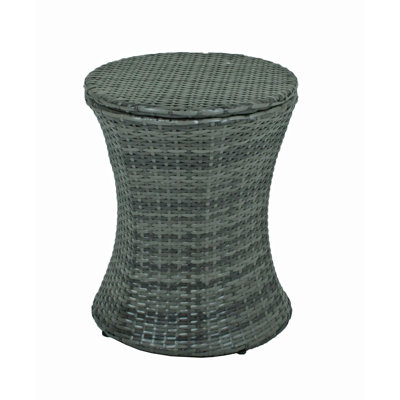 Harwyn Round Metal Outdoor Bar Table , 47cm cm W 45cm cm D