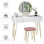 Bonni Dressing Table with Mirror