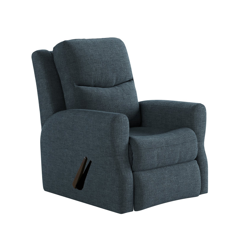 Fame Rocker Recliner, Brady Navy, Manual Rocker