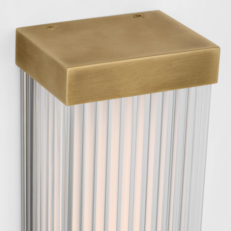 Vance 1 - Light LED Bath Bar, Antique Burnished Brass