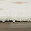 Inbound Pink Ivory Shag Area Rug