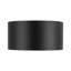 Uma 7-in Black dimmable LED Semi-Flush Mount-476479918-476479916