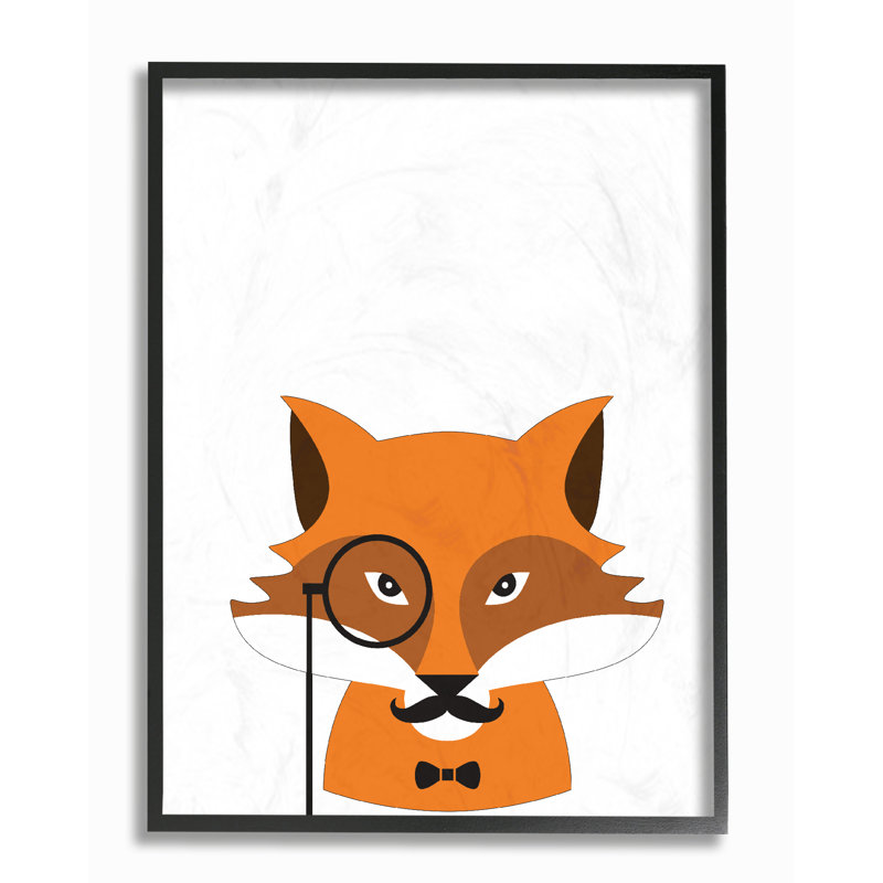 Hipster Fox, impression surdimensionnée