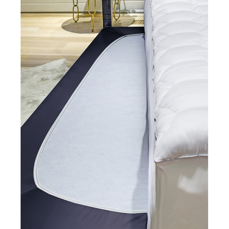  Housse de sommier 80 po, Grand, Bleu marine