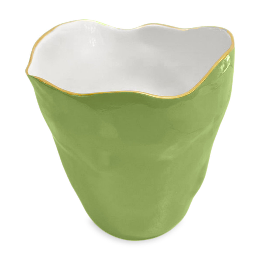 Encanto Soho Large Ice Bucket, Cream & White