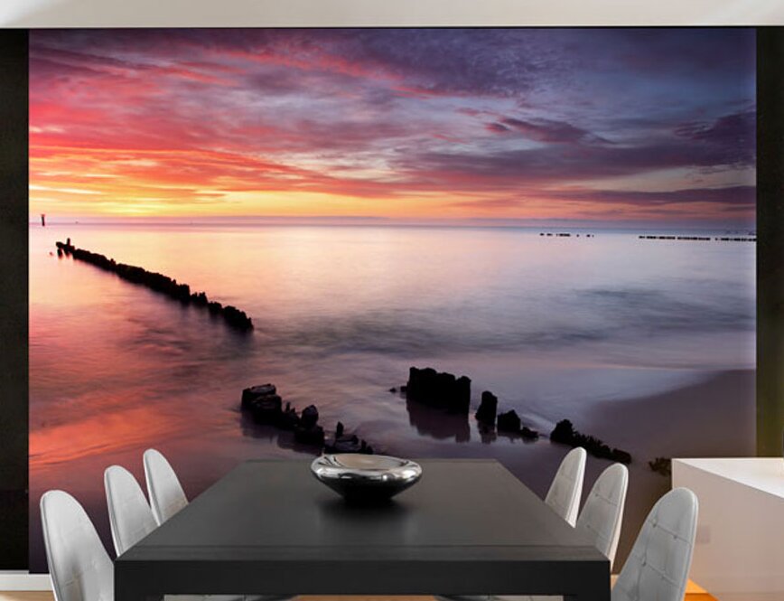 Tapete Sunrise on the Baltic Sea 2,31 m x 300 cm