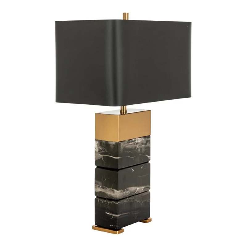 Lampe de table en marbre