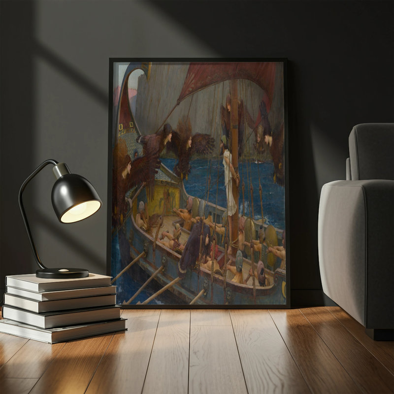 Wyche 1 Piece Floater Frame Wall Art, 24x32