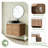 30'' Wall-Mounted Floating Bathroom Vanity with Quartz Top