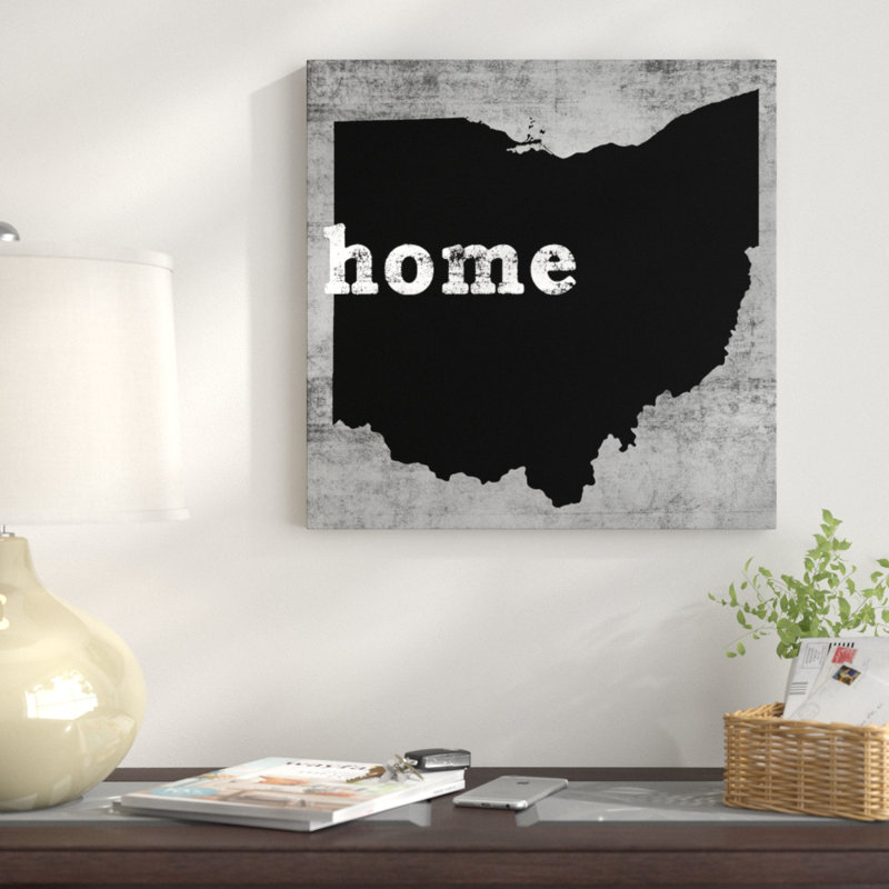 Ohio by Luke Wilson - Gallery-Wrapped Canvas Giclée, 18" H x 18" W x 1.5" D, Black Framed Canvas, No Mat