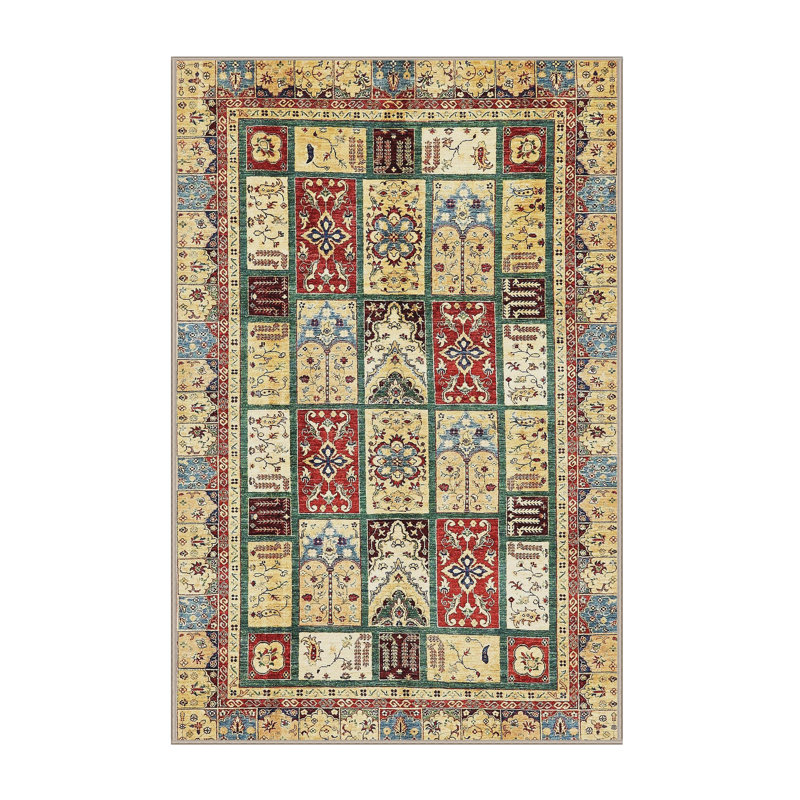 Abstract Indoor Rug, Rectangle 8' x 12'