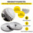 27PCS Metal Lathe Gears, Precise Mini Lathe Replacement Gears including