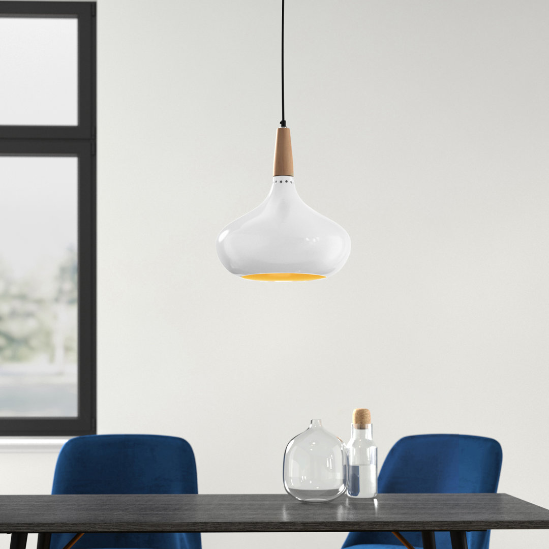 Alysia 1 - Light Teardrop Pendant