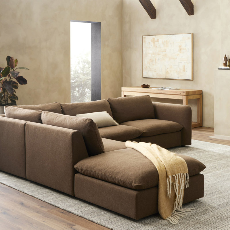 Ingel Sectional, Left Hand Facing, Antwerp Cafe Linen Blend