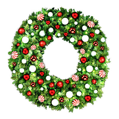 Lighted Wreath