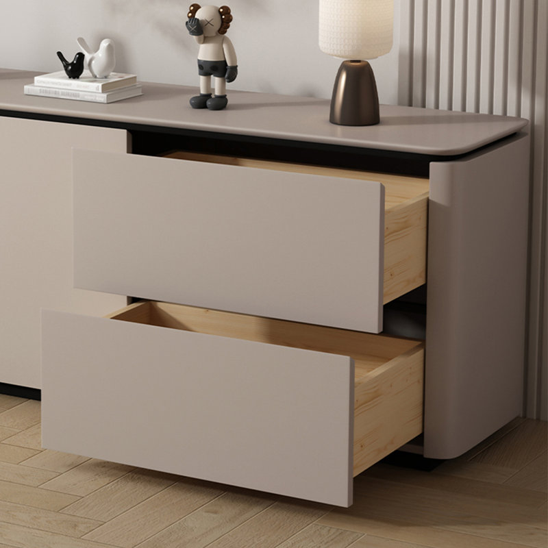 Large Capacity Sideboard. 70.86'' Sideboard, Black