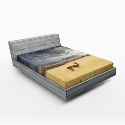 Safari Microfiber Fitted Sheet