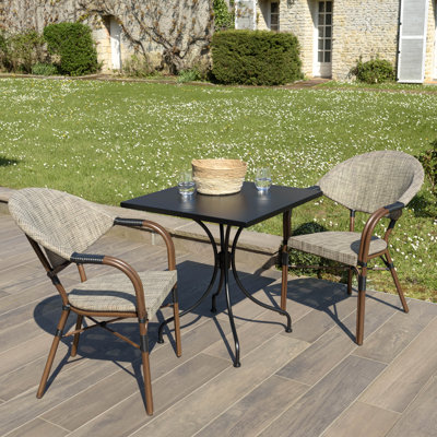 Dejontae 2 - Person Square Patio Dining Set