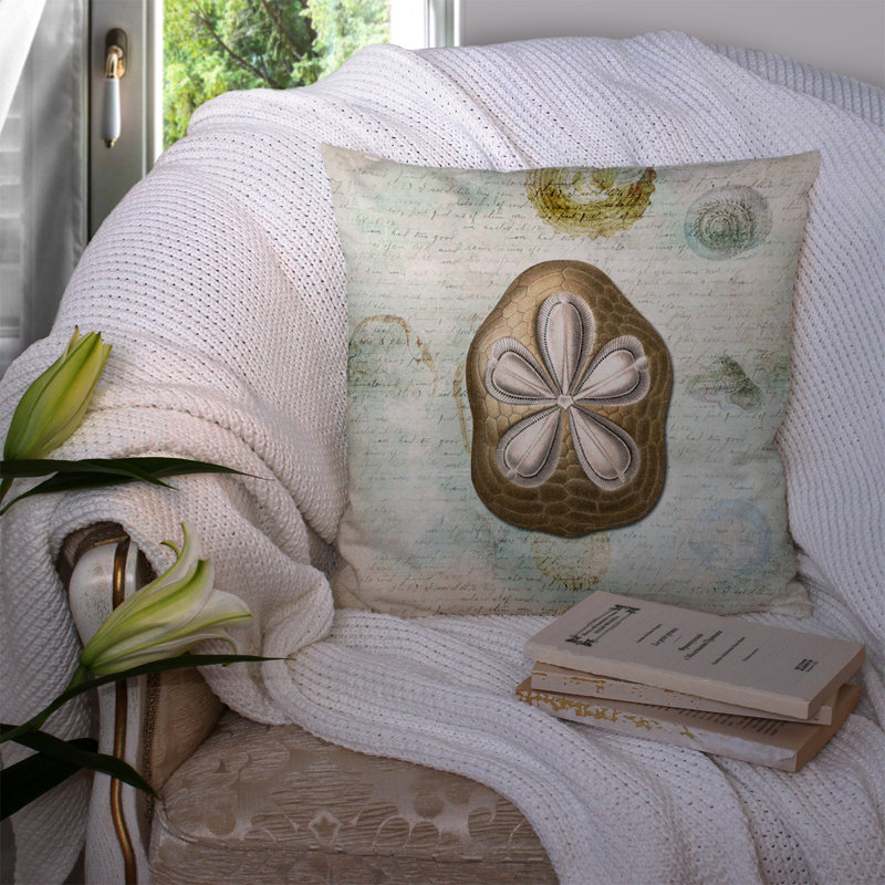 Coussin intérieur / extérieur Sand Dollar, H 18 po x l 18 po x P 5,5 po