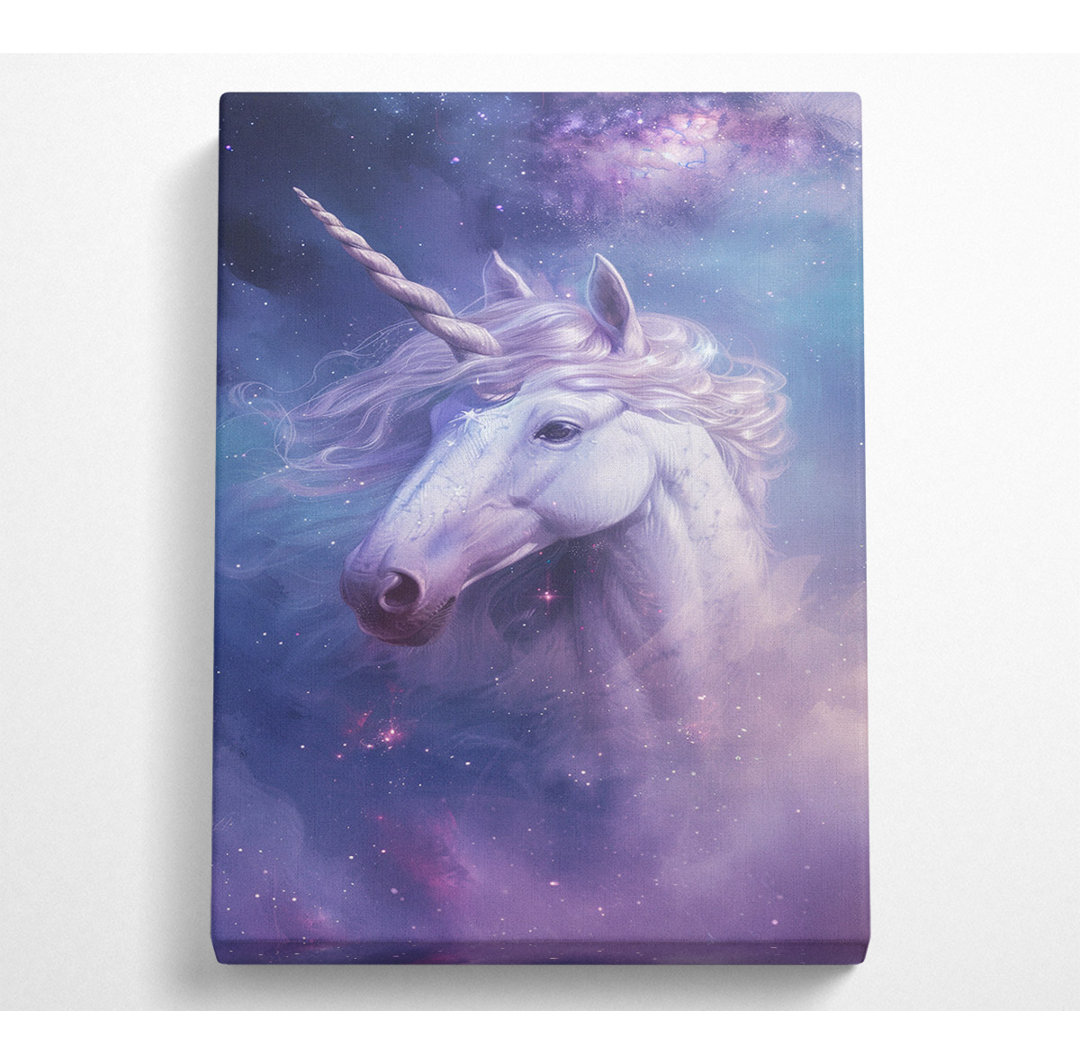 Mystical Unicorn - Kunstdrucke auf Leinwand ohne Rahmen