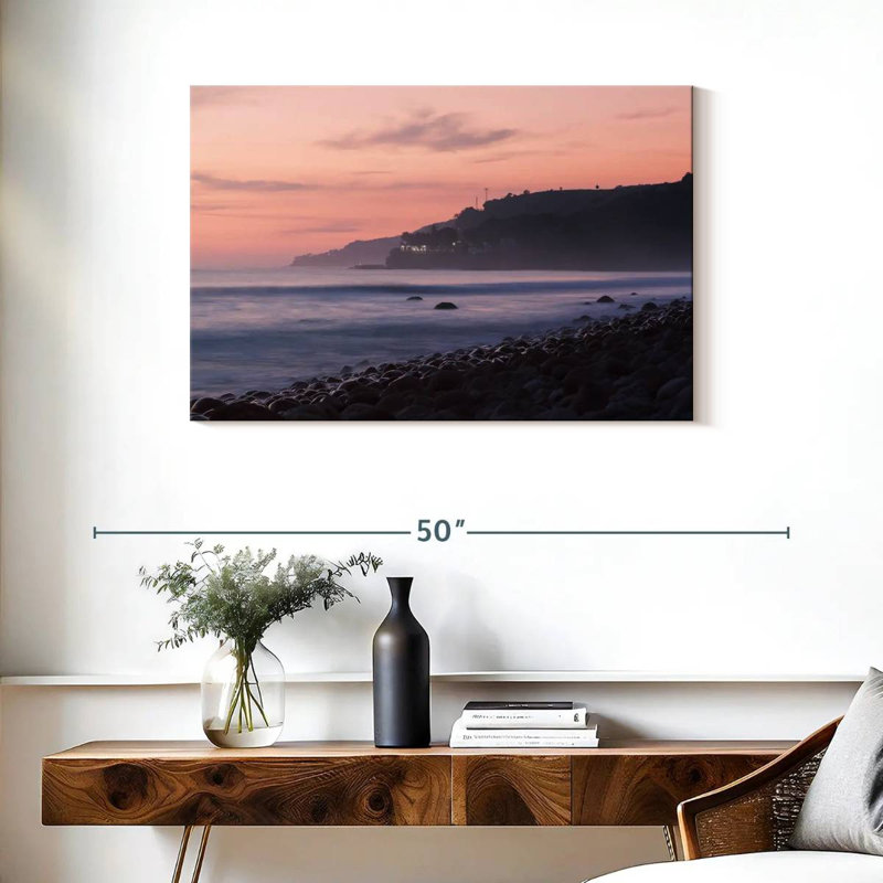 Nicci El Tunco Beach Dawn, 24" H x 36" W