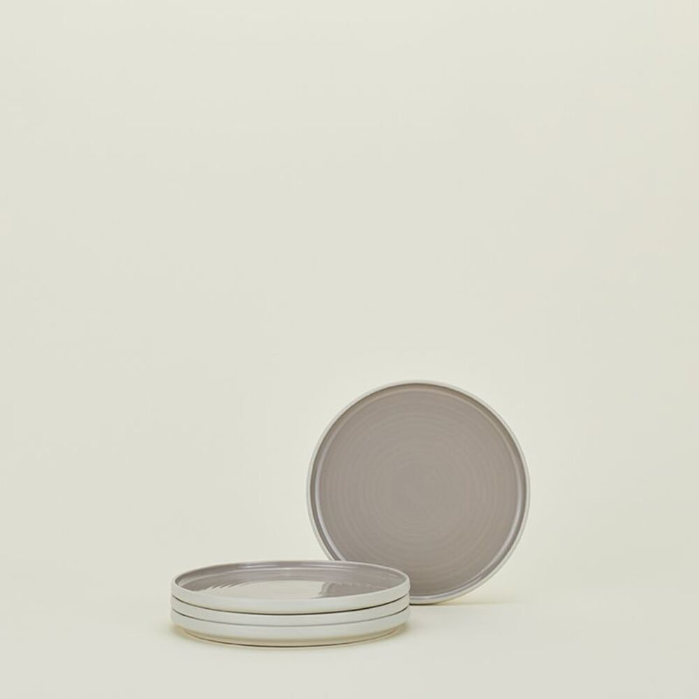 Essential Dinnerware - Salad Plate - Set Of 4, Gray