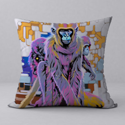 Reversible Throw Pillow