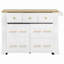 51.2" Wide Kitchen Island With Drop Leaf-248271699