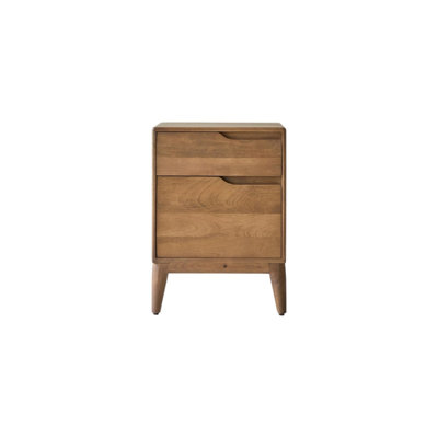 Gabrielle 1 - Drawer Solid Wood Nightstand