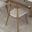 Ensemble de table de salle à manger rectangulaire en bois massif fritté pour 4 personnes-2085619422