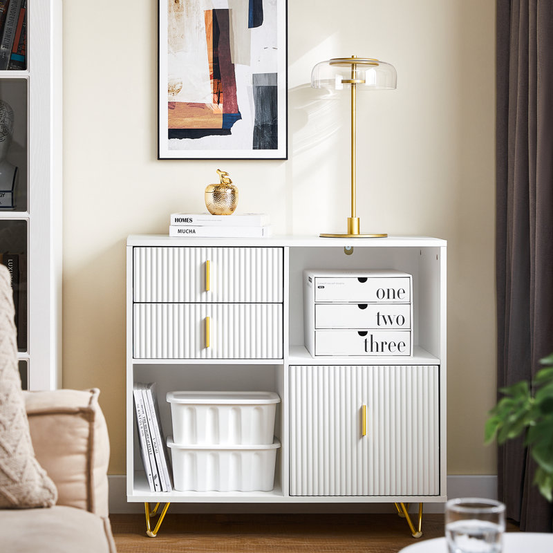 105cm Wide 3 -Drawer File Cabinet