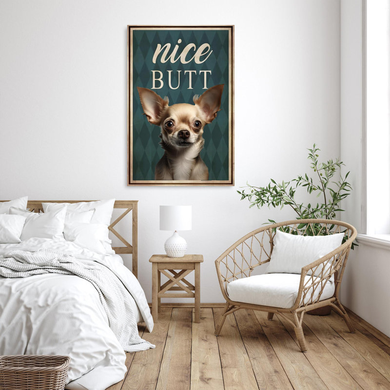 «Iury Chihuahua Nice bout sur toile», impression, H 36 po x l 24 po x P 1,25 po