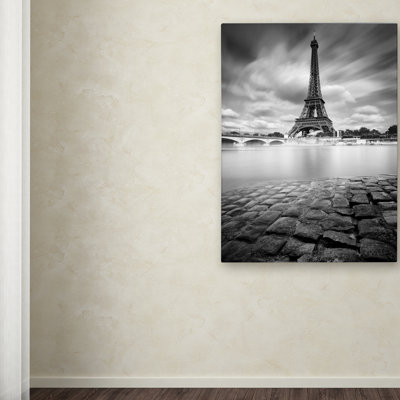 « eiffel tour study i », impression sur toile