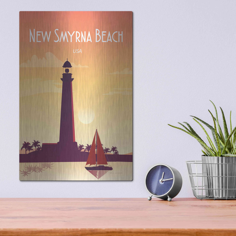 «New Smyrna Beach» par Omar Escalante, H 16 po x l 12 po
