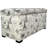 Dottie Cotton Upholstered Storage Bench-772988337