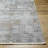 Rectangle Abstract Machine Woven Polyester Area Rug in Gray-67879096
