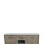 Double Rectangle Sink Vanity White Pigment 72"