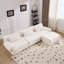Combinaison modulaire, forme de joint en bambou, fauteuil, très grande compression et assise profonde en chenille 3 + 1 places (avec 3 coussins)-984286536