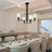 2 - Light 26" Wide Dimmable Modern Linear Kitchen Island Chandelier with Cylinder Glass Shade-1176341578-1191324444-1191324445