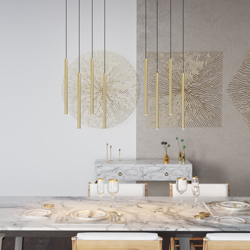 Baileyton 4 - Light Cluster Pendant, Brass